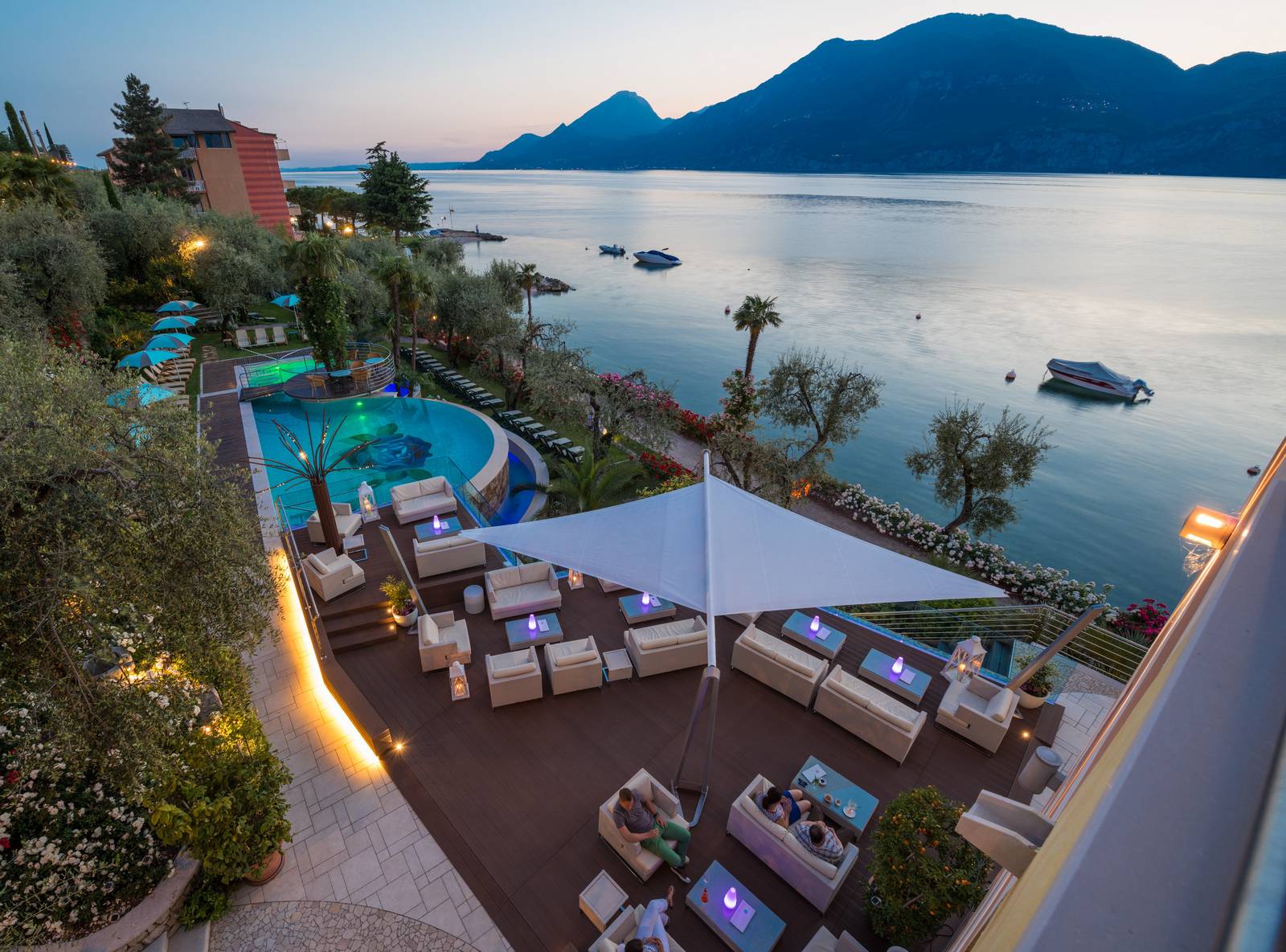 Spiaggia privata sul Lago di Garda
